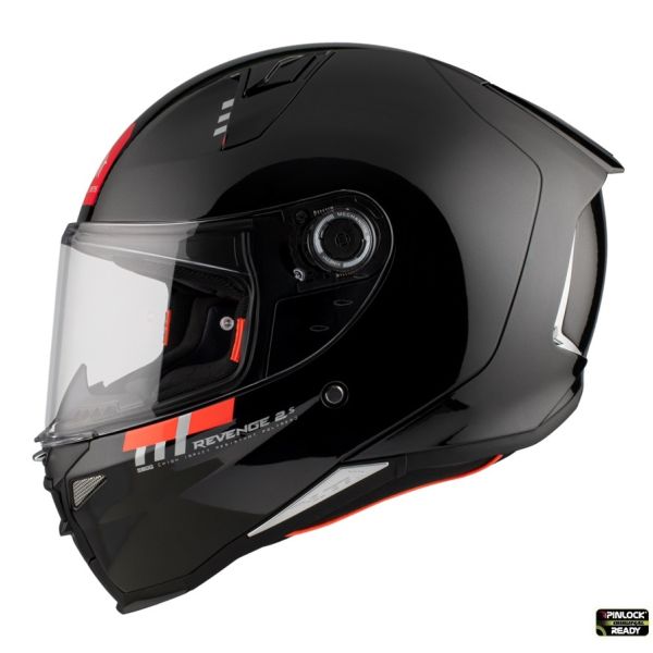Casti Moto Integrale MT Helmets Casca Moto Full-Face/Integrala Revenge 2 S A1 Glossy Black 24