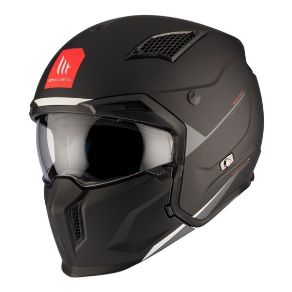 Casti Moto Integrale MT Helmets Casca Moto Full-Face/Integrala Streetfighter SC S A1 Black Matt 24