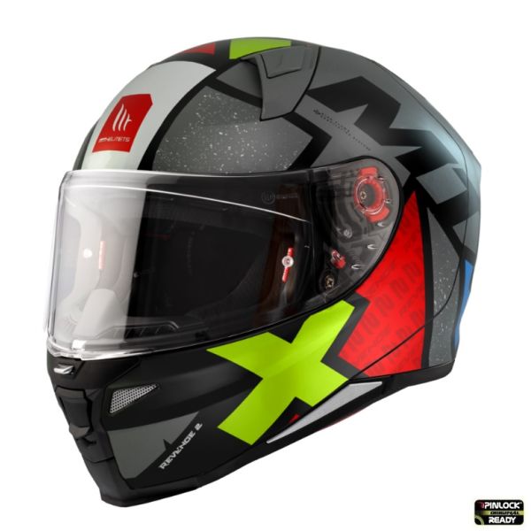 Casti Moto Integrale MT Helmets Casca Moto Full-Face Revenge 2 Light C2 Grey Glossy 2023