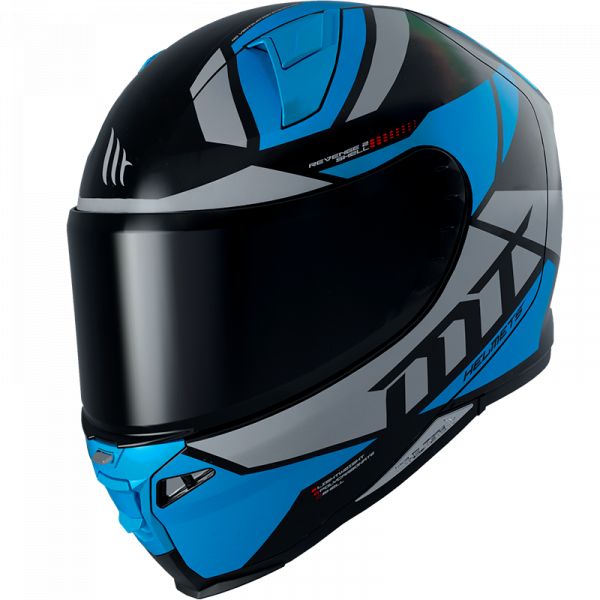 Casti Moto Integrale MT Helmets Casca Moto Full-Face Revenge Scalpel A7 Gloss Blue 2022