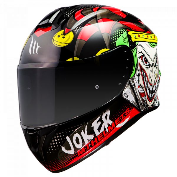 Casti Moto Integrale MT Helmets Casca Moto Full-Face Targo Joker A1 Gloss Black