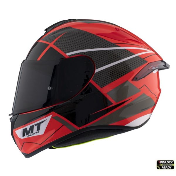 Casti Moto Integrale MT Helmets Casca Moto Full-Face Targo Pro Podium D5 Black/Red