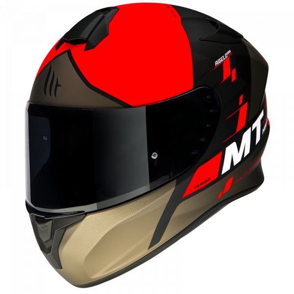 Casti Moto Integrale MT Helmets Casca Moto Full-Face Targo Rigel A5 Matt Red 2022