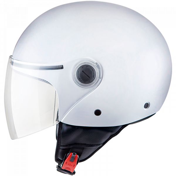 Casti Moto Jet (Open Face) MT Helmets Casca Moto Jet Street Solid A0 Gloss Pearl White