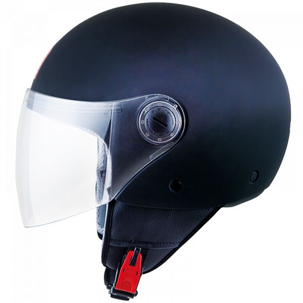 Casti Moto Jet (Open Face) MT Helmets Casca Moto Jet Street Solid A1 Gloss Black