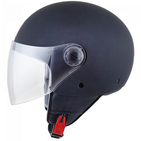 Casti Moto Jet (Open Face) MT Helmets Casca Moto Jet Street Solid A1 Matt Black