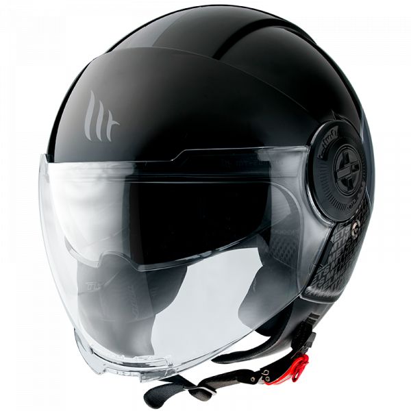 Casti Moto Jet (Open Face) MT Helmets Casca Moto Jet Viale SV Break A1 Gloss Black 2022