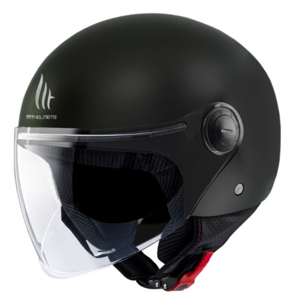Casti Moto Jet (Open Face) MT Helmets Casca Moto Open Face/Jet Street A1 Black Matt 23