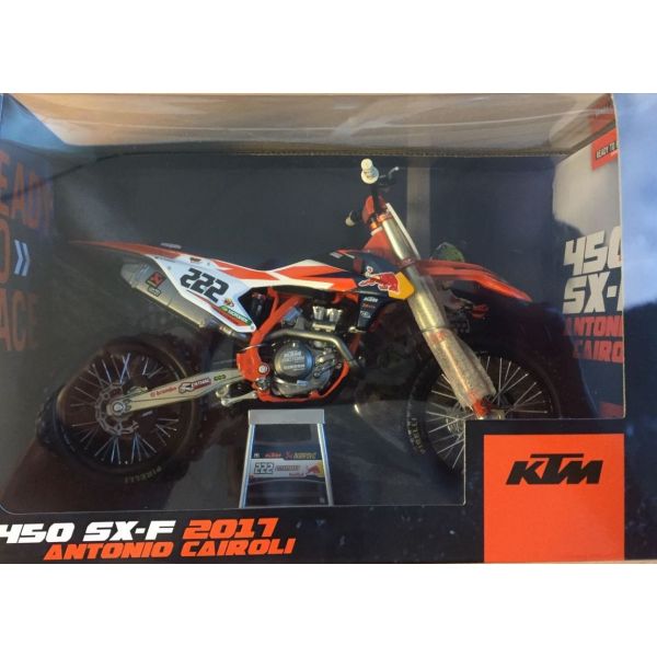 Modellino NewRay Red Bull KTM 450 SX-F Marvin Musquin 1:10