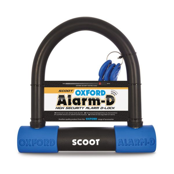 Anti theft Oxford ALARM - D SCOOT (200mm X 196MMW X 16MM)
