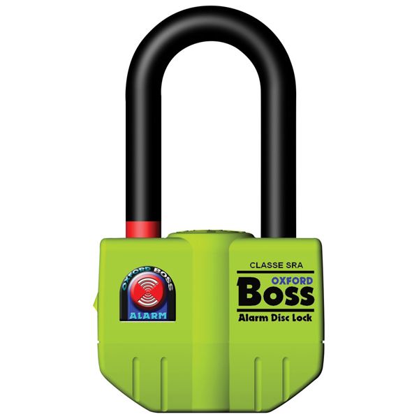 Antifurt Moto Oxford BOSS ALARM DISC LOCK (14MM) - YELLOW