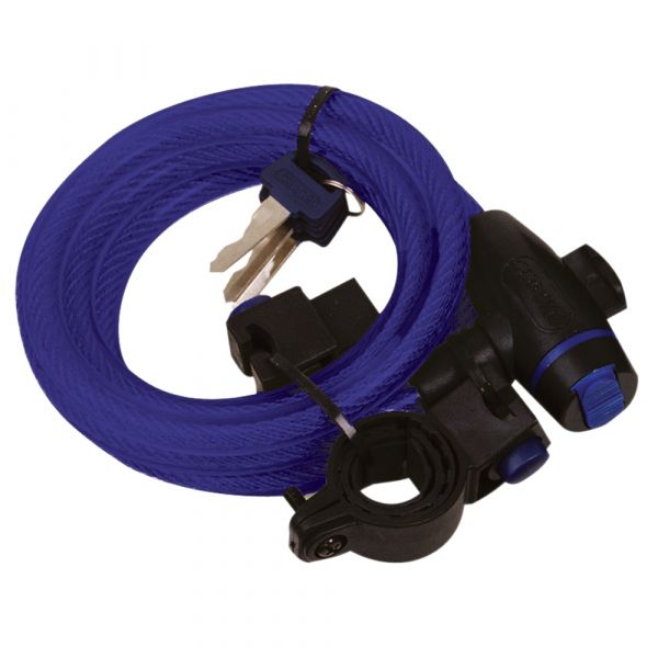 Antifurt Moto Oxford Cablu Antifurt 1.8M X 12mm - BLUE
