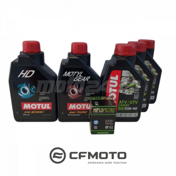 Pachete Revizie - ATV Moto24 Essentials Kit Revizie CFMoto 850/1000 MOTUL ATV/UTV Expert
