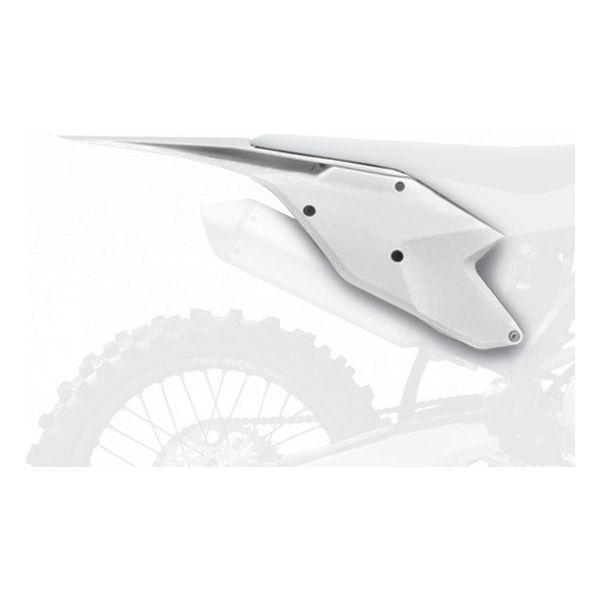Plastice MX-Enduro Polisport Aripa Spate KTM SX/SX-F 125/150/250 White 8556600008