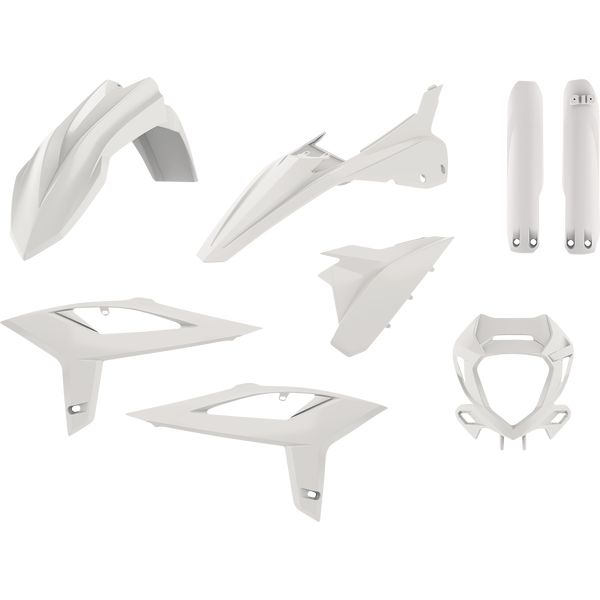 Plastice MX-Enduro Polisport Kit Plastice Beta RR 250/300 White 90929