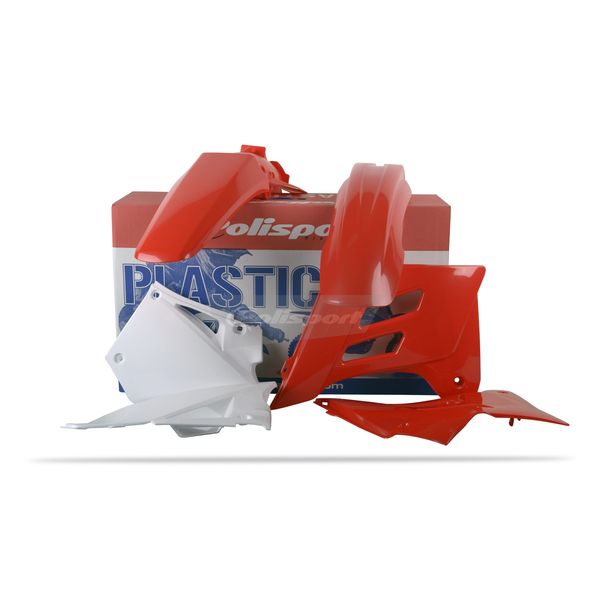 Plastice MX-Enduro Polisport Kit Plastice Gas Gas EC/125/200/250/300 Red/White 90197