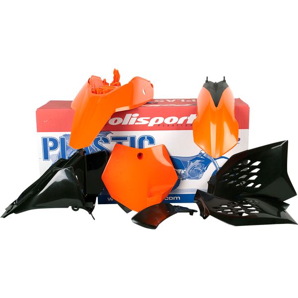 Plastice MX-Enduro Polisport Kit Plastice KTM SX/65 Orange 90201