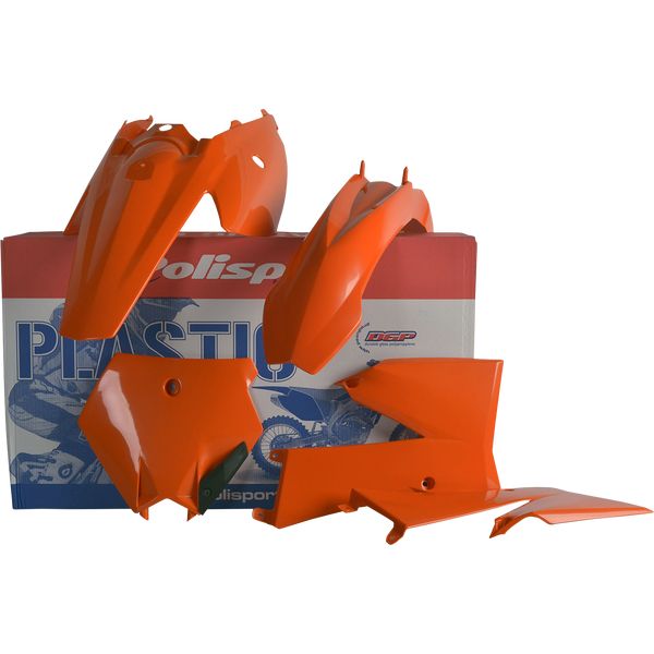 Plastice MX-Enduro Polisport Kit Plastice KTM SX/85 Orange 90131