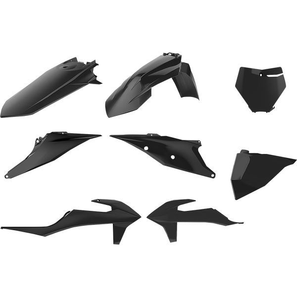 Plastice MX-Enduro Polisport Kit Plastice KTM SX/SX-F/XC/XC-F/125/150/250/300 Black 90810
