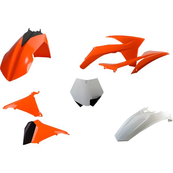 Plastice MX-Enduro Polisport Kit Plastice KTM SX/SX-F/XC/XC-F/125/150/250/350 Orange 90510