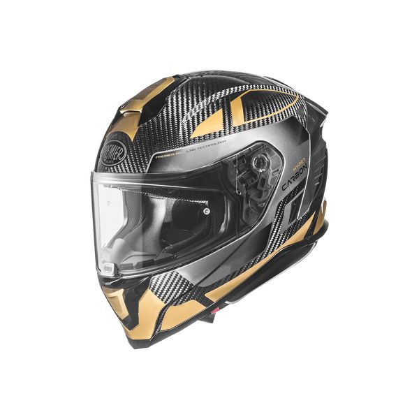 Casti Moto Integrale Premier Helmets Casca Moto Full-Face Hyper CARB TK19 Glossy Black/Gold/Gray 2024