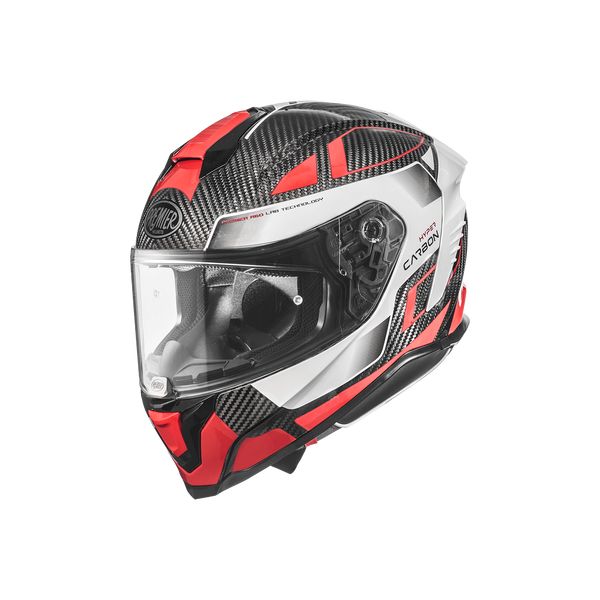 Casti Moto Integrale Premier Helmets Casca Moto Full-Face Hyper CARB TK92 Glossy Black/Red/White 2024