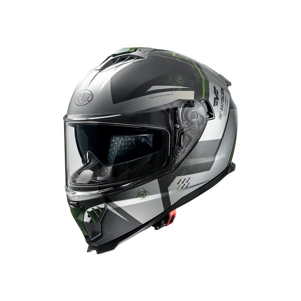 Casti Moto Integrale Premier Helmets Casca Moto Full-Face Typhoon BA MILYBM Matt Gray/Black 2024