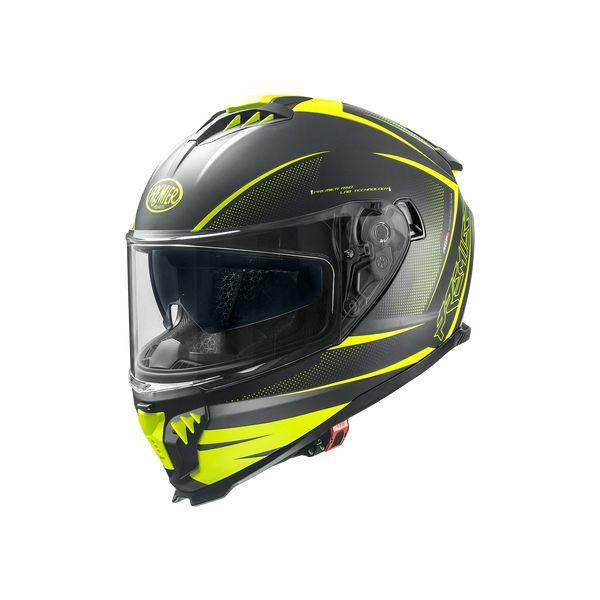 Casti Moto Integrale Premier Helmets Casca Moto Full-Face Typhoon FR Y9BM Matt Black/Yellow 2024