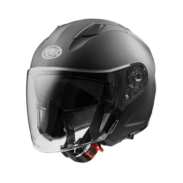 Casti Moto Jet (Open Face) Premier Helmets Casca Moto Open-Face/Jet Dokker U9 BM Matt Black 2024