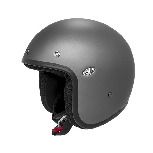 Casti Moto Jet (Open Face) Premier Helmets Casca Moto Open-Face/Jet Vintage CS U17BM Matt Gray 2024