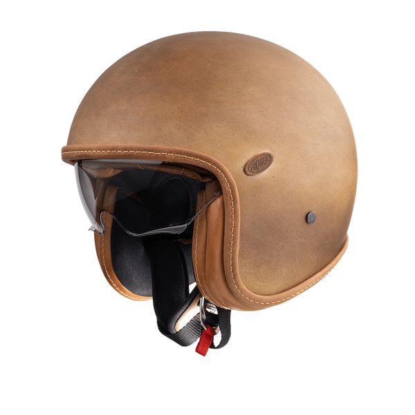 Casti Moto Jet (Open Face) Premier Helmets Casca Moto Open-Face/Jet Vintage Plat Edit BOSBM Matt Brown 2024