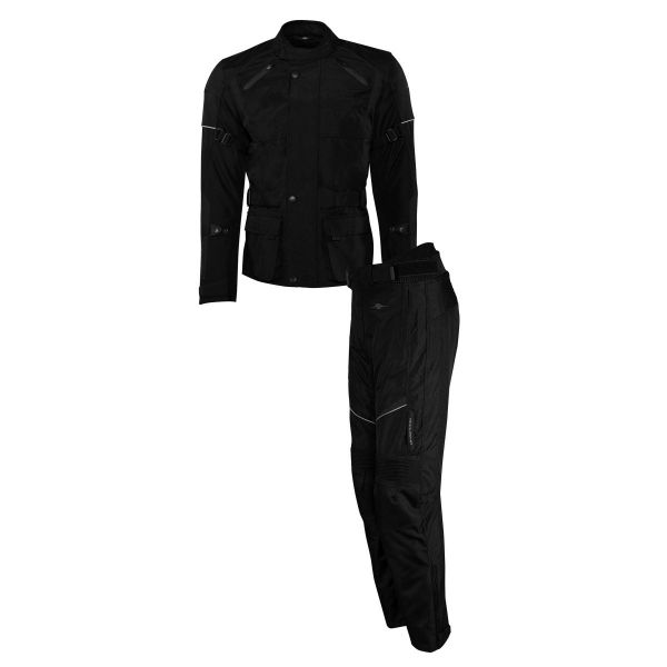 Combo Geaca/Pantalon ATV Rusty Stitches Combo Geaca + Pantaloni Textili Moto Tommy Black