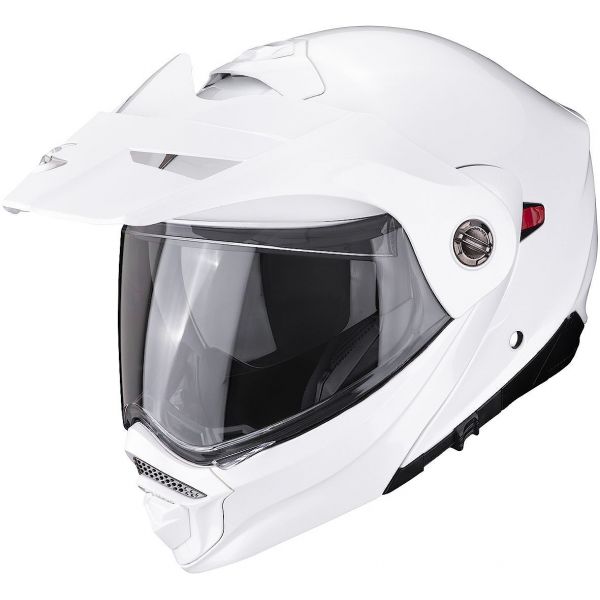 Casti Moto Adventure-Touring Scorpion Exo Casca Moto Flip-Up Touring ADX-2 Solid Glossy White 23