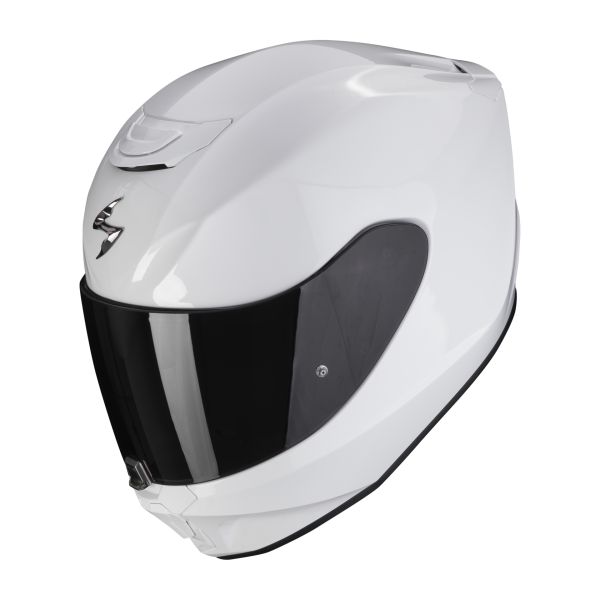 Casti Moto Integrale Scorpion Exo Casca Moto Full-Face 391 Solid Alb Glossy 23