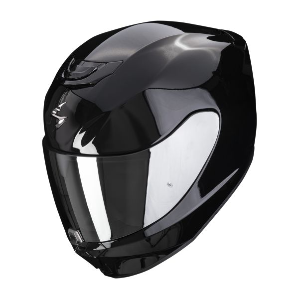 Full face helmets Scorpion Exo Full-Face Moto Helmet 391 Solid Black Glossy 23