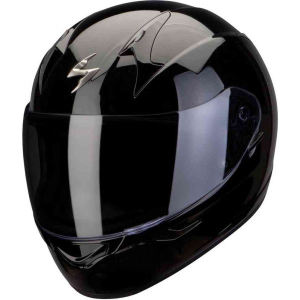 Casti Moto Integrale Scorpion Exo Casca Moto Full-Face Exo 390 Solid Glossy Black
