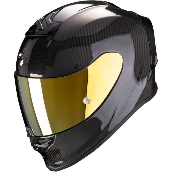 Casti Moto Integrale Scorpion Exo Casca Moto Full-Face Exo R1 Carbon Air Solid Black
