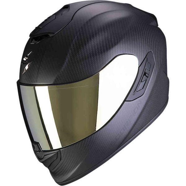 Casti Moto Integrale Scorpion Exo Casca Moto Full-Face/Integrala 1400 Evo Carbon Air Solid Negru Mat