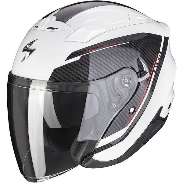 Casti Moto Jet (Open Face) Scorpion Exo Casca Moto Open-Face/Jet 230 Fenix Alb/Negru
