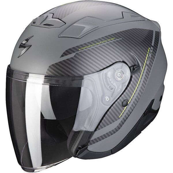 Casti Moto Jet (Open Face) Scorpion Exo Casca Moto Open-Face/Jet 230 Fenix Gri Ciment