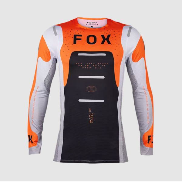 Tricouri MX-Enduro Fox Racing Tricou Moto MX/Enduro Flexair Magnetic Flo Orange 24
