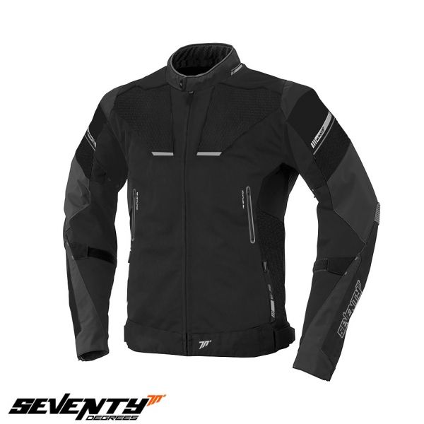 Geci Moto Textil Seventy Geaca Moto Textila SD-JR69 Black/Gray
