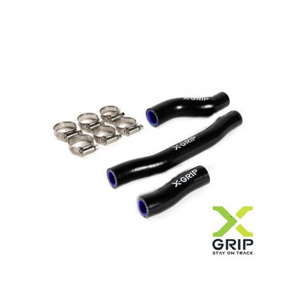 Furtunuri / Capace Radiator X-Grip Kit Furtune Radiator Silicon KTM/Husqvarna 250/300 2019-2023 Negru