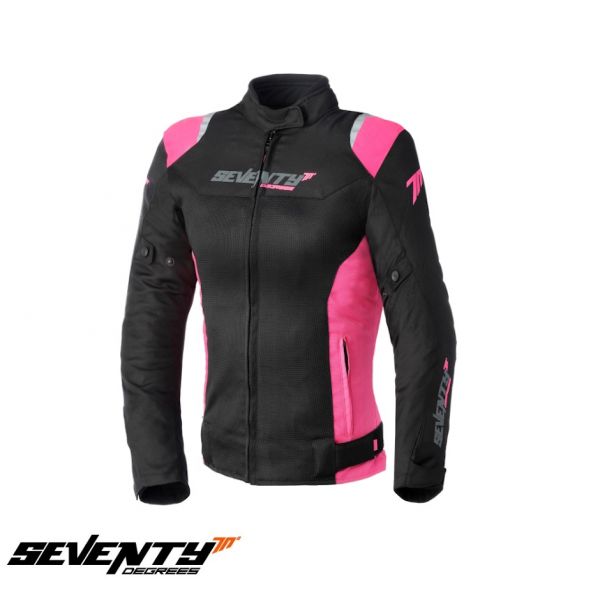 Geci Moto Textil - Dama Seventy Geaca Moto Textila Dama SD-JR50 Black/Pink 2022