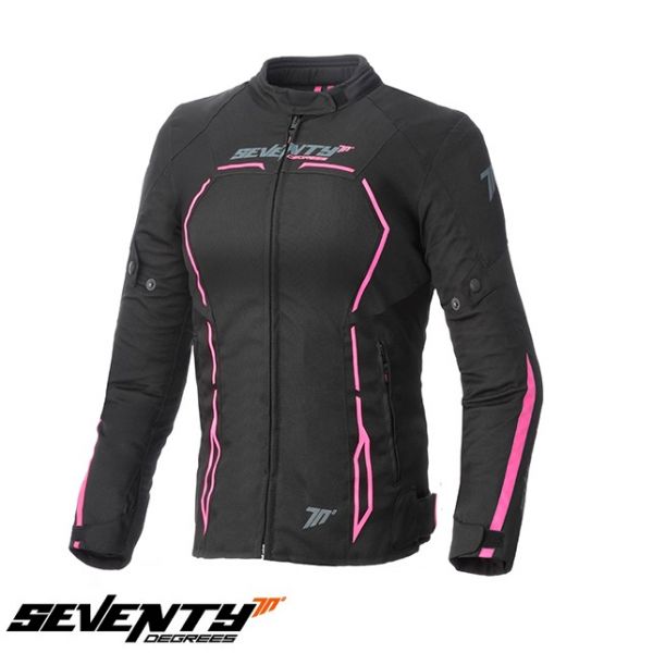 Geci Moto Textil - Dama Seventy Geaca Moto Textila Dama SD-JR67 Black/Pink 2022