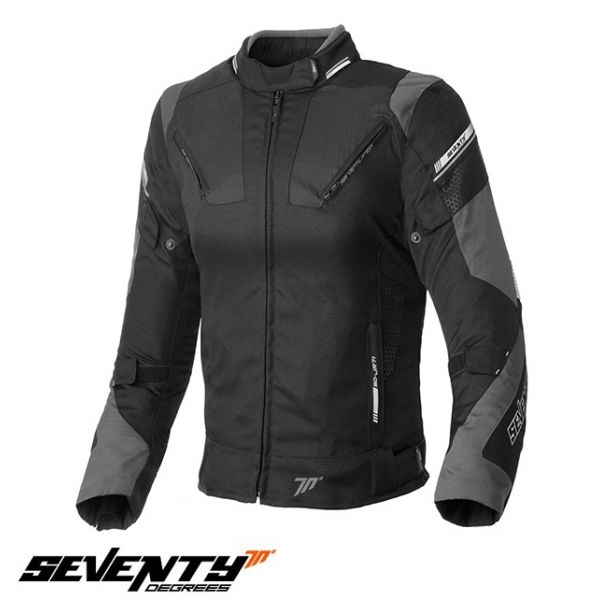 Geci Moto Textil - Dama Seventy Geaca Moto Textila Dama SD-JR71 Black/Gray