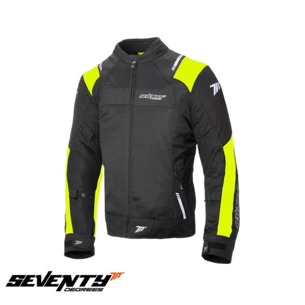 Geci Moto Textil Seventy Geaca Moto Textila SD-JR52 Black/Yellow