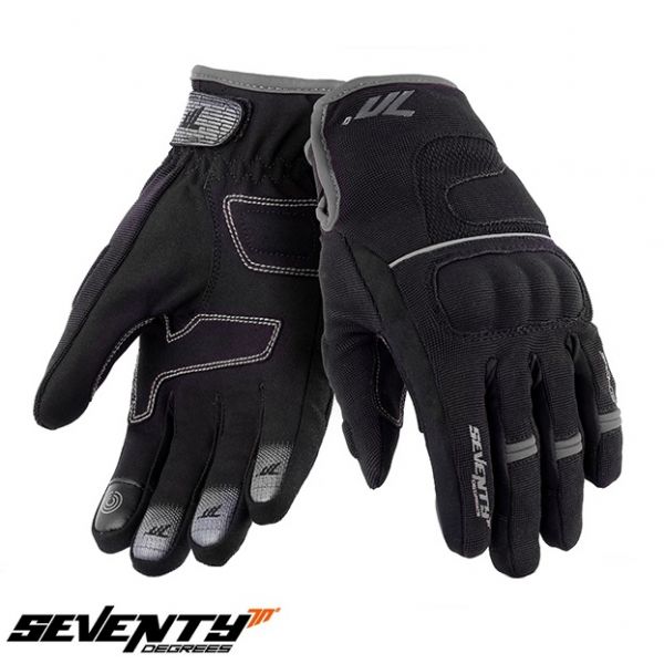 Manusi Moto Sport si Piele Seventy Manusi Moto Textile SD-C43 Black/Gray