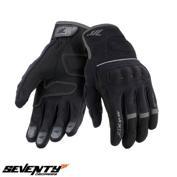Manusi Moto Sport si Piele Seventy Manusi Moto Textile SD-C54 Black/Gray
