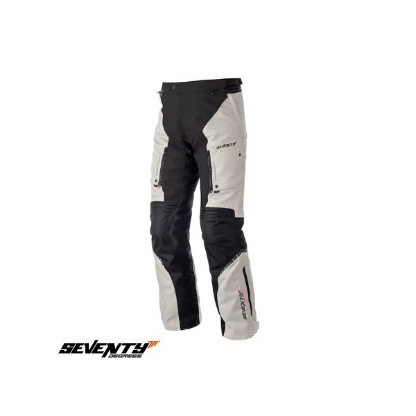 Pantaloni Moto Textil Seventy Pantaloni Moto Textili Unisex SD-PT1S Black/Grey 23 Scurti